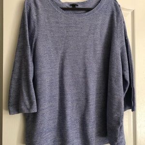 Talbots Long 3/4 sleeve sweater tunic